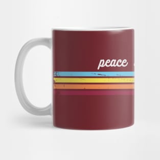 Peace Love Turkey Mug